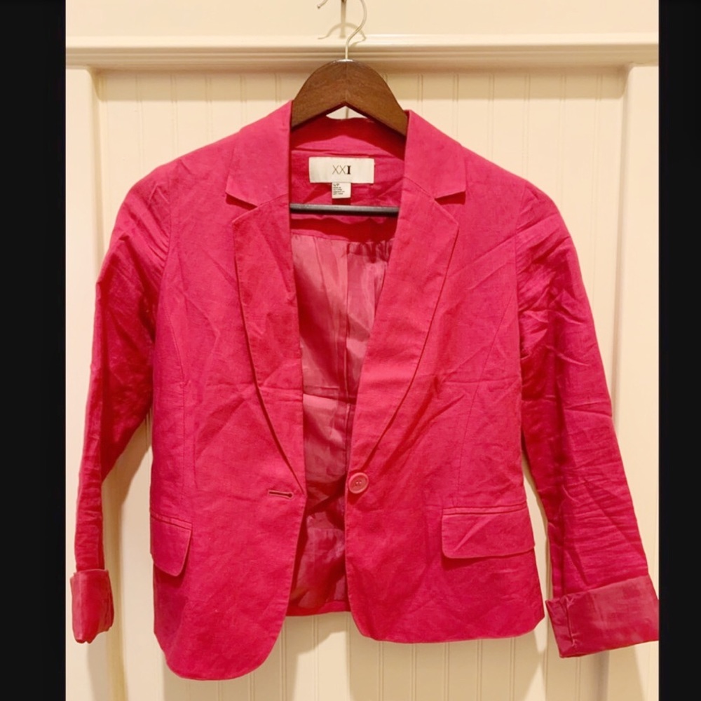 Hot Pink Blazer